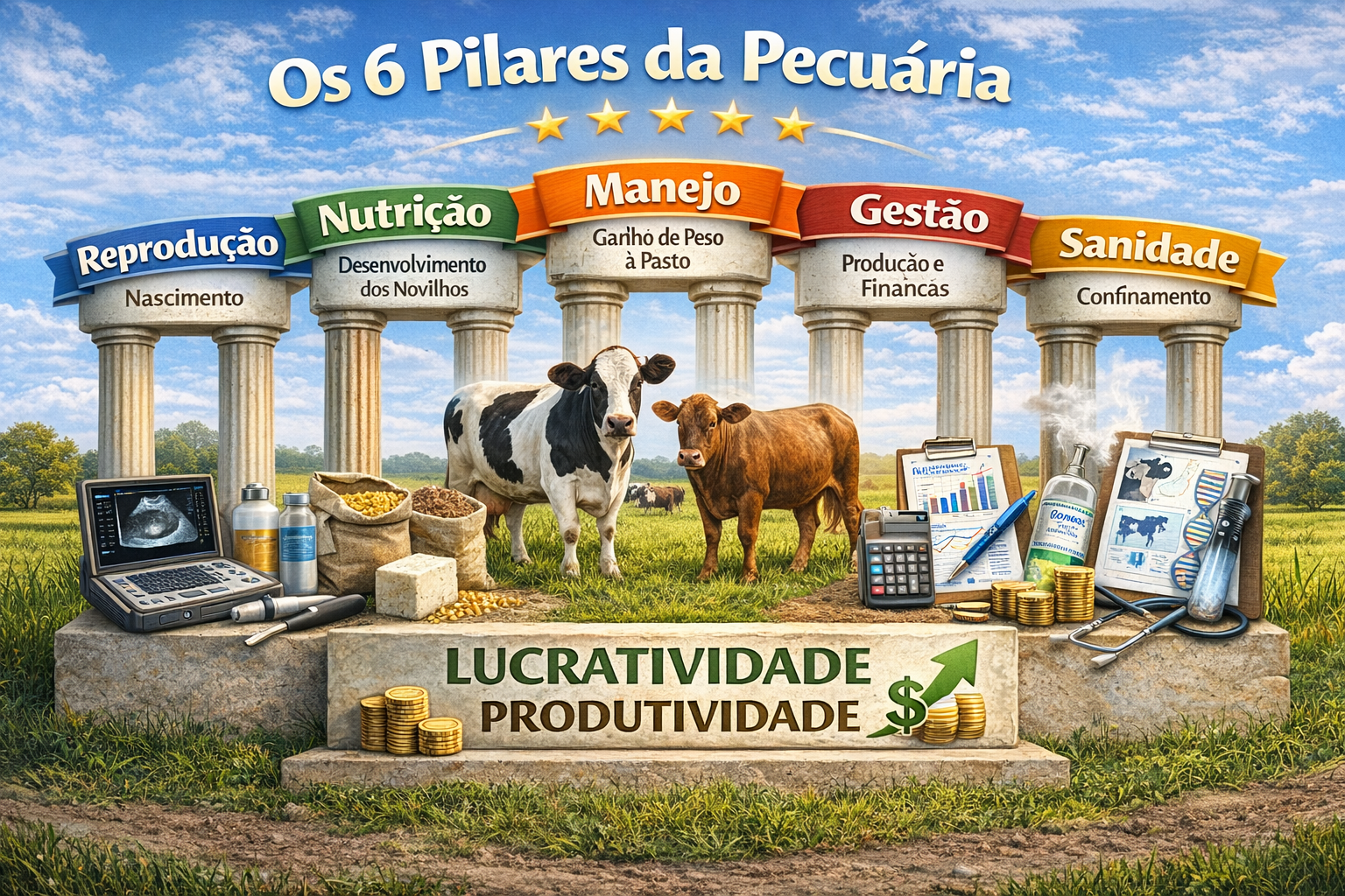 Os 6 Pilares para o Sucesso na Pecuária